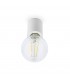1 Light Indoor Candle Wall / Ceiling Light White, E27 - 2