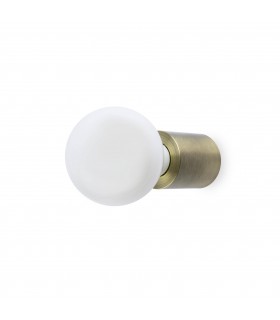1 Light Indoor Candle Wall / Ceiling Light Antique gold, E27 - 1