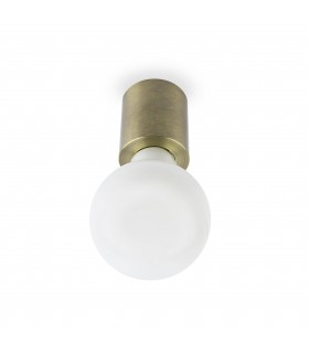 1 Light Indoor Candle Wall / Ceiling Light Antique gold, E27 - 2