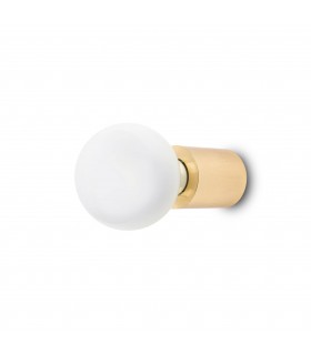1 Light Indoor Candle Wall / Ceiling Light Copper, E27 - 1
