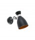 1 Light Indoor Adjustable Wall Lamp Black, Copper, E14 - 1