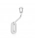1 Light Indoor Wall Light Chrome - Shade Not Included, E27 - 1