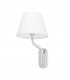 1 Light Indoor Wall Light Chrome - Shade Not Included, E27 - 2