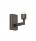 1 Light Indoor Wall Light Bronze - Shade Not Included, E27 - 1