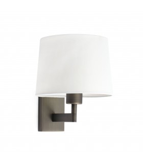 1 Light Indoor Wall Light Bronze - Shade Not Included, E27 - 2