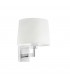 1 Light Indoor Wall Light Chrome - Shade Not Included, E27 - 2