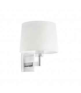 1 Light Indoor Wall Light Chrome - Shade Not Included, E27 - 2