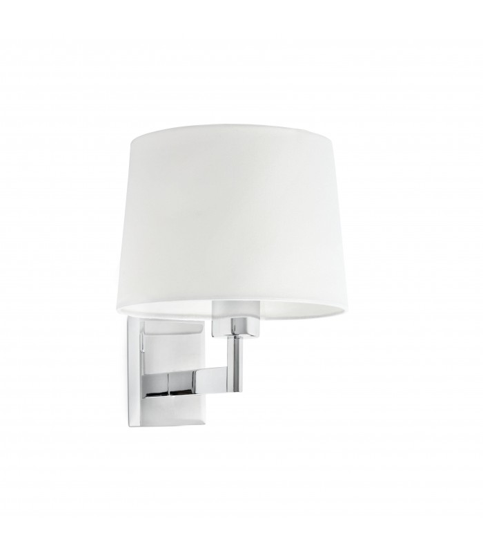 1 Light Indoor Wall Light Chrome - Shade Not Included, E27 - 2