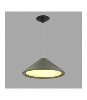 3 Light Small Dome Ceiling Pendant Olive green, E27 - 2