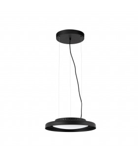 Dome Ceiling Pendant Light White, Black, E27 - 1
