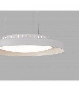 LED Round Ceiling Pendant Light White - 2
