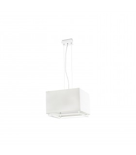 3 Light Ceiling Pendant Bar White, Beige, E27 - 1