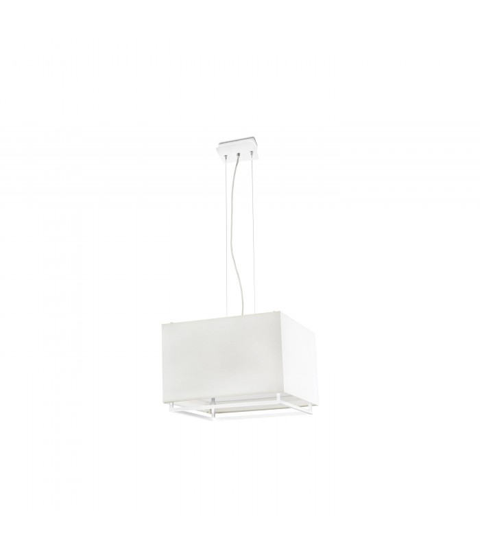 3 Light Ceiling Pendant Bar White, Beige, E27 - 1