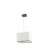 3 Light Ceiling Pendant Bar Brown, Beige, E27 - 1