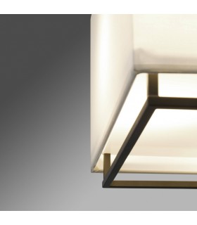 3 Light Ceiling Pendant Bar Brown, Beige, E27 - 2