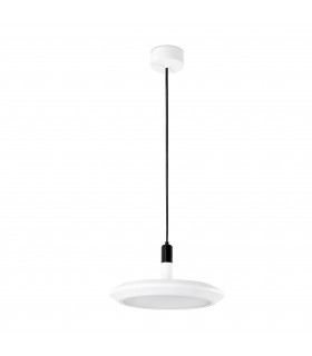LED Dome Ceiling Pendant Light White - 1