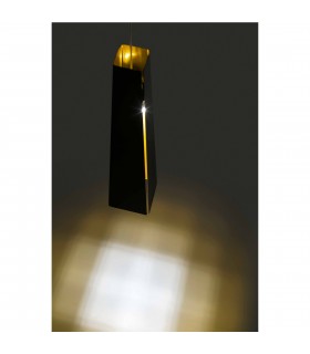 LED Ceiling Pendant Light Black, Gold - 1