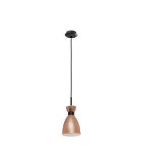 1 Light Ceiling Pendant White, Copper, E14 - 1
