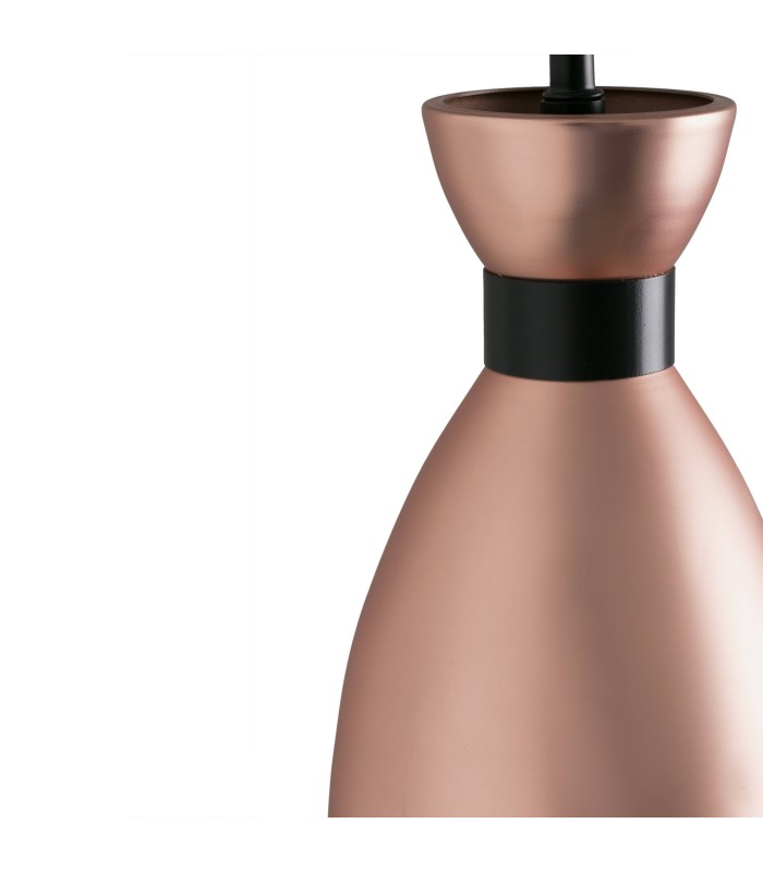 1 Light Ceiling Pendant White, Copper, E14 - 2