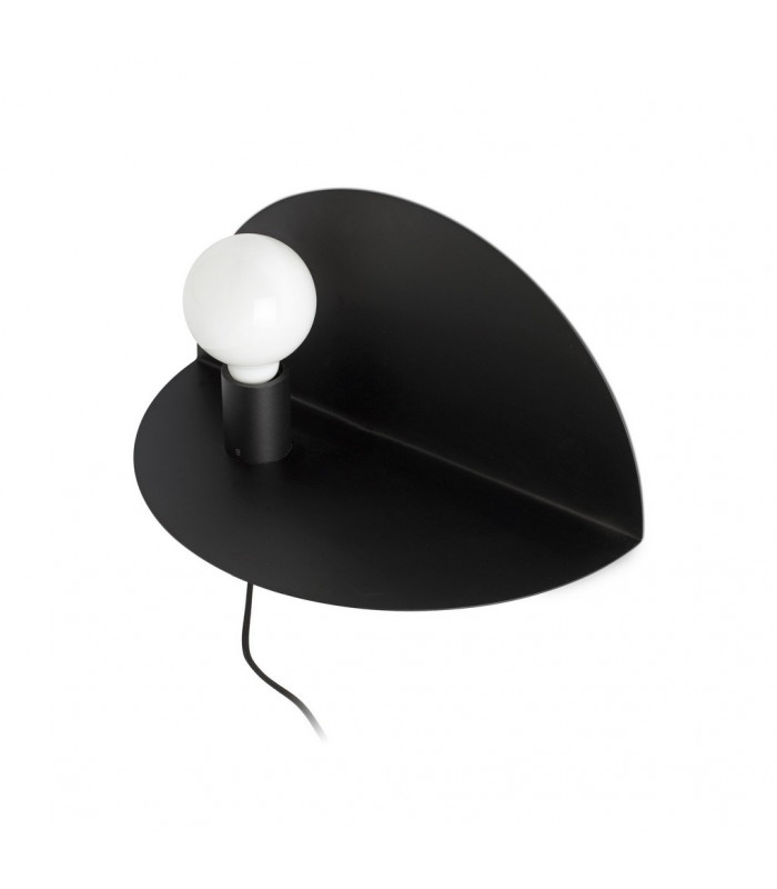 NIT Left black wall lamp-1