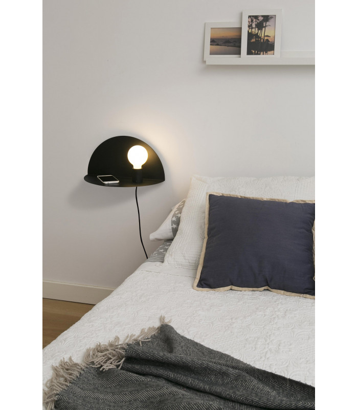 NIT Right black wall lamp-2