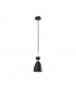 1 Light Ceiling Pendant Black, Copper, E14 - 1
