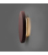 Tou Burgundy Round Flush Wall Lamp 45cm 2700K-2