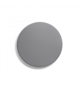 Tou Grey Round Flush Wall Lamp 45cm 2700K-1