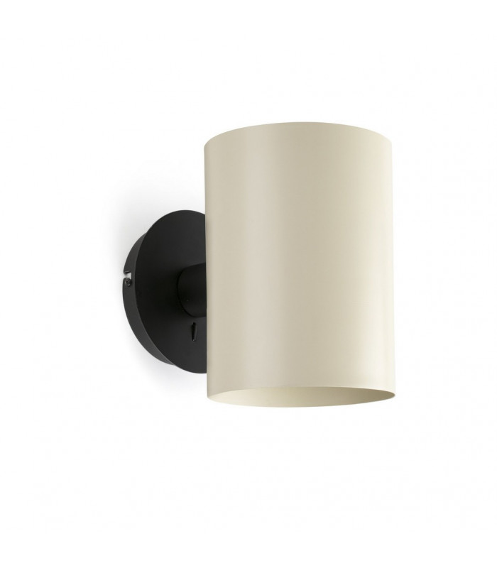 Guadalupe Black Beige Up Down Wall Lamp