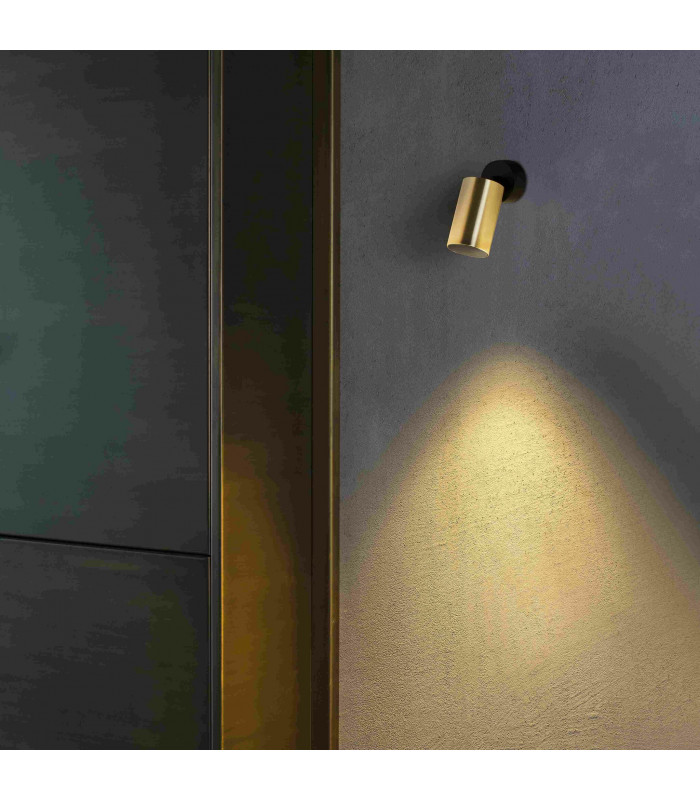 Stan Satin Gold Projector Single Spotlight-2