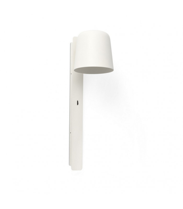 Tila White Down Wall Lamp-1