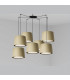 Samba Black Green Pendant Suspension Pendant Lamp 7 Light