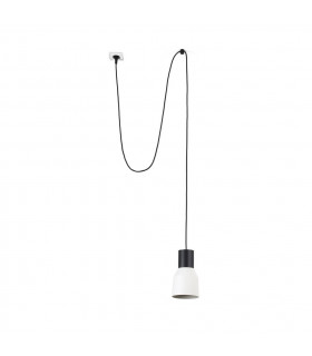 Kombo Beige Dome Pendant Lamp Ø120 With Plug 3000K