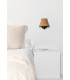 Sumba Black Rattan Shade Wall Lamp 3000K-2