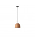 Saipan Black Rattan Dome Pendant Lamp 2700K-1