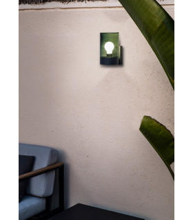 Kila Dark Grey Wall Lantern Lamp Smoked 2700K IP65-2