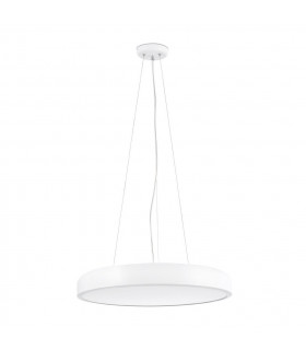 Cocotte Cylindrical Pendant White 43cm 3000K
