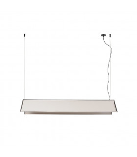 Ludovico 115 White Pendant Lamp With Recessed Canopy-1