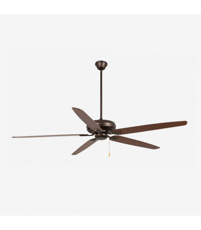 Nisos Brown 5 Blade Ceiling Fan-2
