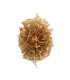 Pulse 1 Light Wall Sconce Gold Leaf 2700K