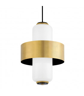 Melrose 6 Light Pendant Vintage Brass