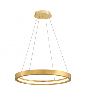 Jasmine 1 Light Pendant Gold 2700K