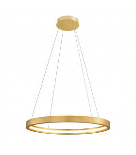 Jasmine 1 Light Pendant Gold 2700K