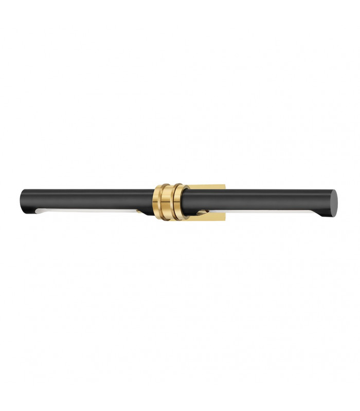 Baruch 2 Light Large Wall Sconce Aged Brass Glass 2500K