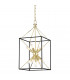 Glendale 9 Light Pendant Brass Metal
