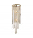 Fenwater 2 Light Wall Sconce Polished Nickel Glass