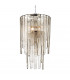 Fenwater 9 Light Pendant Polished Nickel Glass