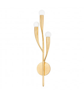 Labra 3 Light Wall Sconce Gold 2500K