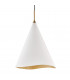 Martini 1 Light 18" Pendant White Gold Aluminum