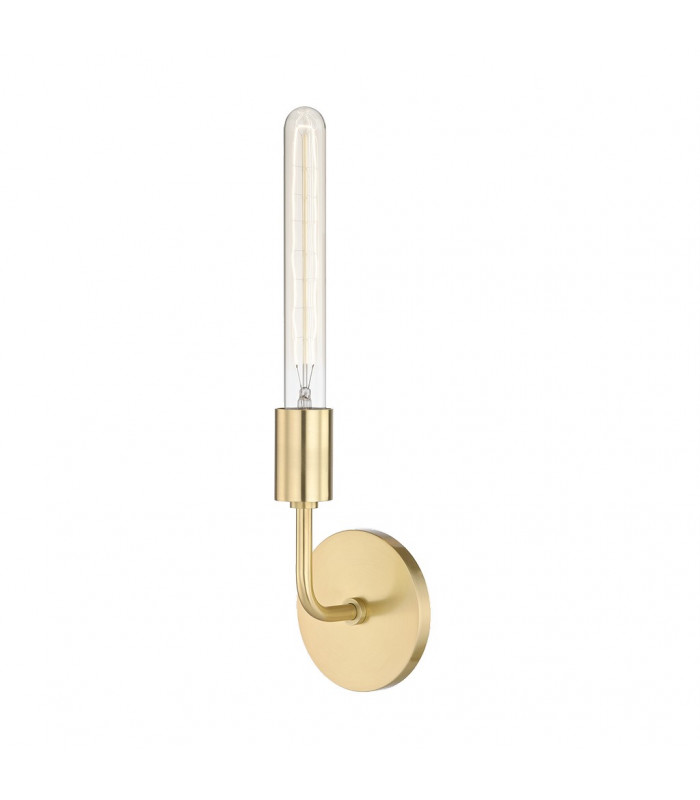 Ava 1 Light Wall Sconce Brass